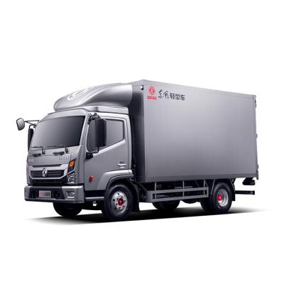 China Factory professional dongfeng 4x2 8 speed gearbox diesel engine 160hp light cargo truck diesel fast manual transport vehicles 5995x2420x3510mm for sale