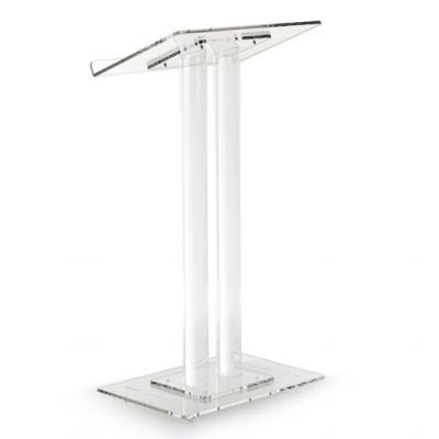 China Modern Custom Clear Clear Acrylic Lectern Acrylic Lectern Podium for sale