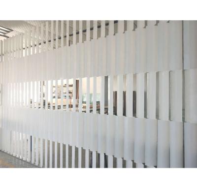 China Shopping Mall Wall Acrylic Divider Screen and Room Divider Acrylic UV Printing Acrylic Room Divider for sale