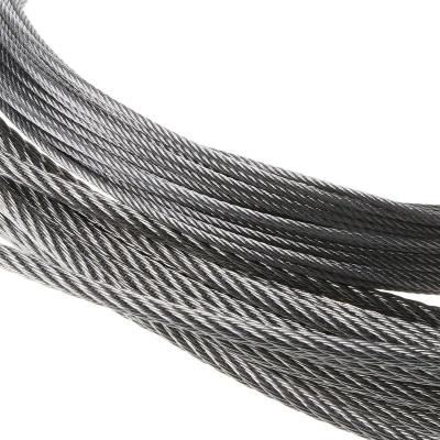 China Fishing TOPIND 304 Stainless Steel Cable 7x7 Wire Core Fishing Wire Rope For Fishing Twine Clothslines Lightweight for sale