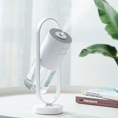 China Free Sample Car Good Selling Humidifier With Decorative Cool Air Electronics 200ml Home Appliance Mist Cylinder Humidifier for sale