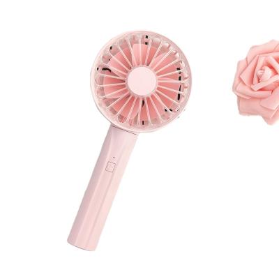 China Mini hand fan with power bank free sample 2021 new arrival usb bladeless fan 7 portable rechargeable handheld no leaf fan no blade electric mini hand fan for sale