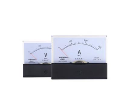 China Functions AC ammeter 44L1-A pointer type voltmeter 50/5A 100/5 200/5 450V for sale