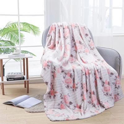 China Cheap And High Quality Anti-static Verlasting Comfort Flannel Fleece Throw Blanket For Sofa Bedroom for sale