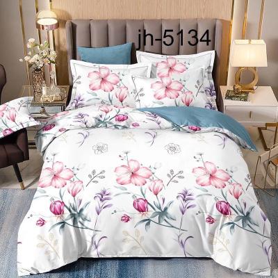 China PORTABLE High Quality and Good Price Light Weight Microfiber Sheet Set Custom Printed Sheet Set for sale