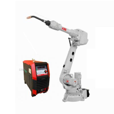 China 6 Axis Welding Robot Arm ABB IRB-2600/12-1.65 Welding Robot With Megmeet Power For Automated for sale