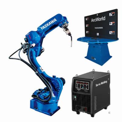 Cina Robot per saldatura automatico di alluminio di acciaio inossidabile del robot di saldatura ad arco di taglio del laser del braccio del robot per saldatura di CNC di YASKAWA AR1440 in vendita