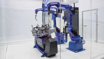 Cina Soluzione di integrazione del robot per saldatura di CNGBS per il saldatore del posizionatore di Yaskawa AR2010 CNGBS in vendita