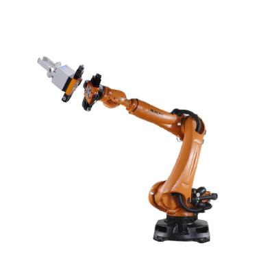 China KUKA 6 Axis Robot Arm KR 210 R 2700 EXTRA With Quick Changers And Two Finger Schunk Gripper for sale