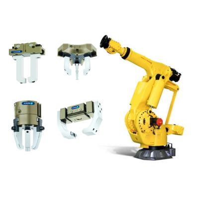 China Ausgezeichnete 6 Achsen Nutzlast 700 kg FANUC M-900iB/700 Roboterarm mit Schunk-Greifer für die Materialbearbeitung zu verkaufen