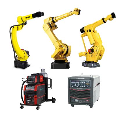 China High Speed FANUC Welding Robot Arm With MIG MEG Welder, Industrial Welding Robot for sale