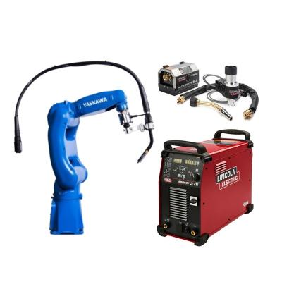 China Yaskawa Welding Robot 6-Axis 8kg Reach 727mm AR700 1 KVA Integrated With Lincoln Welding Machine for sale