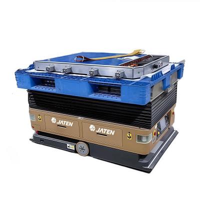 China Leverancier Composite Navigation AGV LMR AMR Fullfillment Center Warehouse Robot AGV Lading 1000 Kg Material Handling Robot Te koop