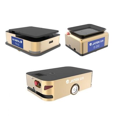 China OEM-bibliotheek Medische distributie Lichtgewicht Transport Looping Lifting Pallet Box Handling AGV Robot Te koop