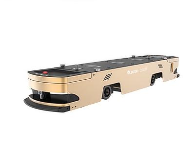 China Schappalletrobot Magnetische navigatie Loerende tractor Robot Materiaal 500 kg AGV Robot Voor elektronica en automobiel Te koop