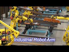 yaskawa gp180 industrial robot arm palletizer with cngbs gripper for pick and place