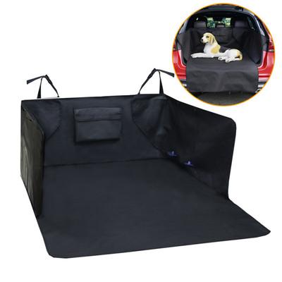 China Removable Car Dog Carriers Travel Pet Car Seat Cover Waterproof Outdoor Trunk Mats Covers With Car for sale