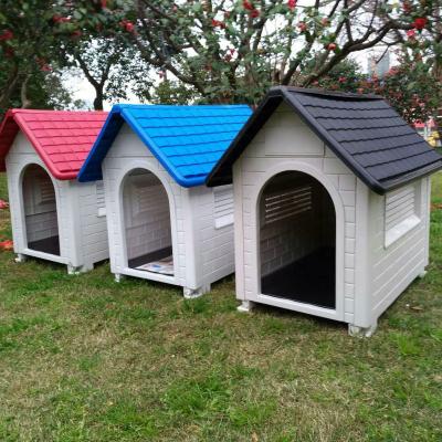 China Wholesale Modern Windproof Folding Plastic Dog Cat Bed Pet House Shaped Outdoor Plastic House for sale