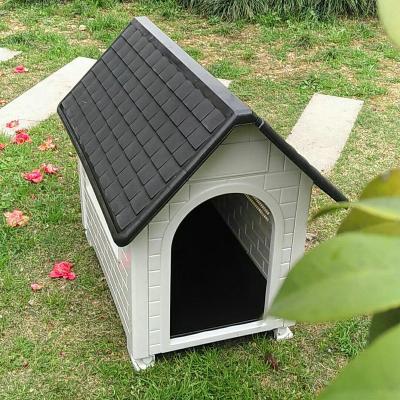 China Wholesale Modern Windproof Folding Plastic Dog Cat Bed Pet House Shaped Outdoor Plastic House for sale