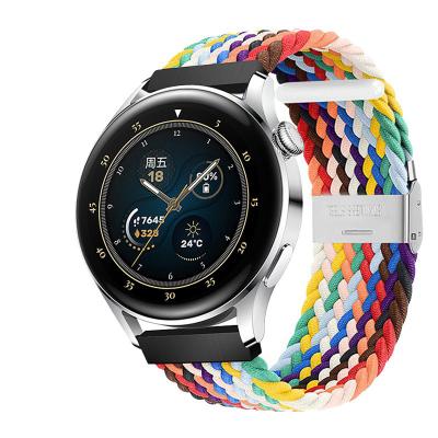 China Apparel Accessories For Huawei GT2 watch3pro 2e Watch Strap Nylon Braided Sports Straps Smart Porsche Glory Strap Huawei Watch Fit Strap 6 Straps for sale