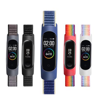 China Apparel Accessories Watch Band Strap For Xiaomi 6 5 4 3 , Sport Loopwristband Smart Watch Strap MI Nylon Band 6 Strap 5 3 4 for sale