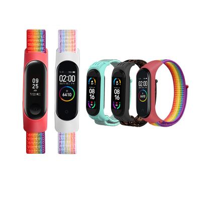 China Health Braided Smart SoloLoop Wear Accessories For Xiaomi Smart Band 5 Pulseras Replacement Strap Nylon Strap 4 3 Braided MI Band Strap for sale