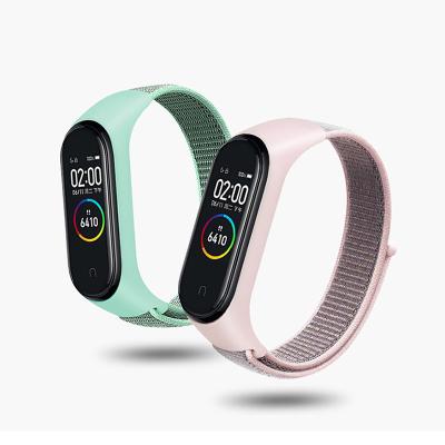 China Apparel Accessories Nylon Wrist Strap For Xiaomi MI Band 6 Wristband Straps For MI Band 6 Nfc Colorful MI Band 6 Global Version Wristband for sale