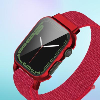 China Custom Sport Strap Apparel Accessories Wrist Strap Milanese Connector Compatible Band For Apple Watch 7 Series 38/40/42/44/45mm for sale