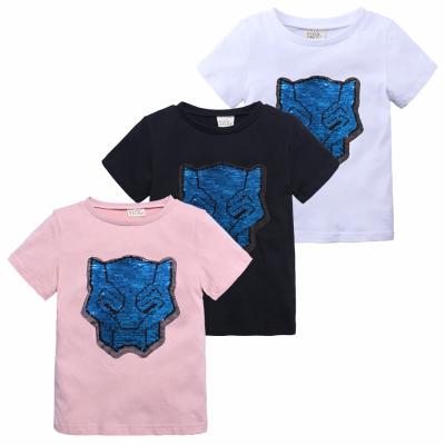 China Wholesale Kids Breathable Short Sleeve T-shirts Boys Summer Tops Tees Custom Printing Tees For Kids for sale