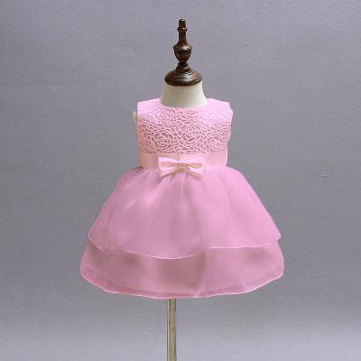 China Wholesale Breathable Summer Baby Lace Kids Dress Kids Dresses For Birthday Wedding Party for sale