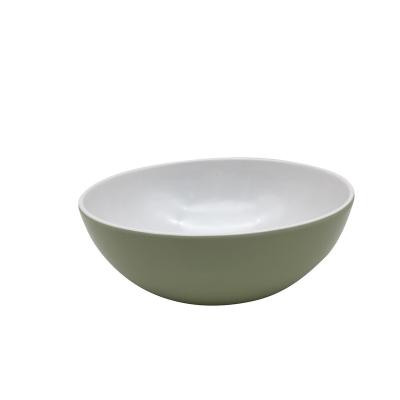 China Factory Supplier Disposable Fruit Salad Melamine Mixing Bowls Melamine Plastic Serving Bowl for sale