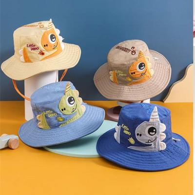 China Dobby topi topi pantai topi pantai topi bucket hat toddler sun hat UPF 50 baby sun anak baby sun protection hat for sale