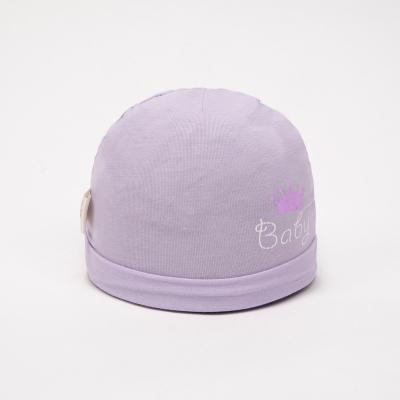 China 2021 Newborn luxury beanies eco-friendly and soft comfortable eco-friendly and soft comfortable knitted OEM/ODM beanie hat touca custom embroidered infant infant for sale