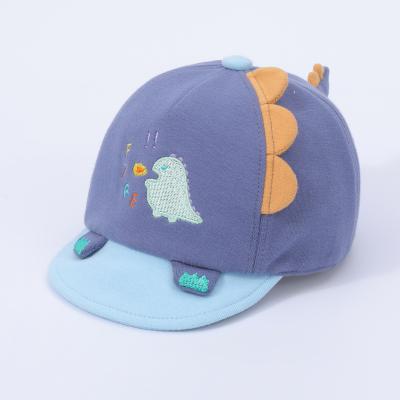 China JOINT Wholesale little kids dinosaur cotton OEM/ODM dinosaur cachuchas por baseball cap Tutuya baby drop hat factory for toddler for sale