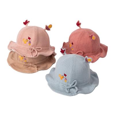 China Custom Wholesale High Quality Eco-Friendly Baby Toddler Knitted Hat Bucket Hat Tutuya Tutuya 2021 Eco-Friendly for sale