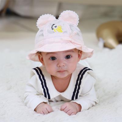 China Custom Comfort Buket For Little Girl Bucket Crianca Infantil OEM/ODM chapeus baldes de praia pesca Comfort Tutuya Toddler Baby Breathable Bucket Hat for sale