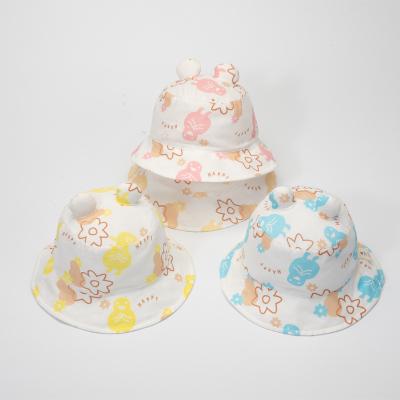 China 100% Eco-Friendly Cotton and Cozy 0-9 Months Cotton Tutuya Sombreros De Cubo Para Tutuya Sombreros De Cubo Para Sun Visor Baby 0-9 Months Eco-Friendly Hat 0-9 ny for age toddler for sale