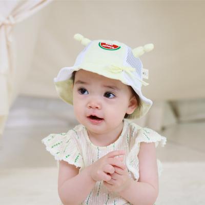 China Wholesale bulk designed ny custom made beach knot sun beach hat mesh bucket hats baby toddler buckethat outdoor activity and photography outdoor activity and photography for children boy and girl for sale