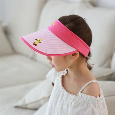 China New York Designer Customized 100% Cotton Sun Hat Kids Summer Adjustable Beach Era Hat Sun Visor Ny Sun Hat for sale