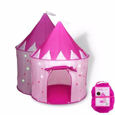 Κίνα Easy Foldable Kids Play Tent Wholesale Portable Kids Tent Bedroom Girls Play Tent Fairy Princess Castle Pop Up Pink Kids Play Tent προς πώληση