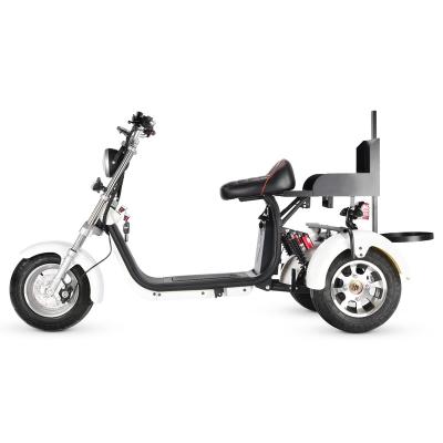 China New Design Unisex Adult 2000W Three Wheel Electric Golf Scooter With Seat for sale