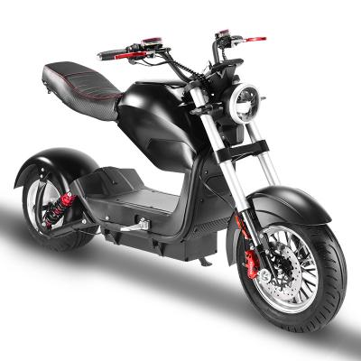 China New Design China Unisex EEC COC Approved MIKU MAX Style Motorcycle Adult Electric Motorbike With Suspension for sale