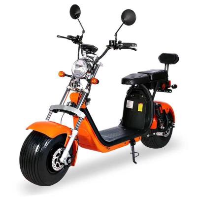 China citycoco removable battery with two seats and 18*9.5inch backrests for sale