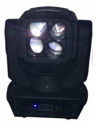 China 25W 4pcs led changing super beam angle moving head light with zoom HS-MB425 HS-LMB120 for sale