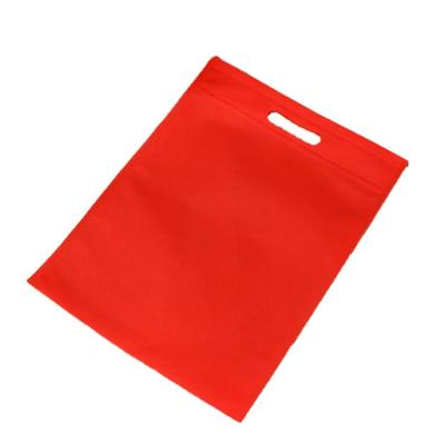 China Handled Printed Customized Eco Friendly Non Woven Fabric Shopping Non Woven Textile Apparel Promotional Shopping Bag for sale