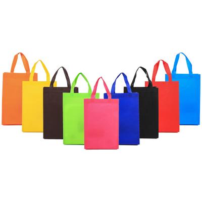 China Custom Handled Logo Eco Bag , Printed Recyclable D Cut Non Woven Bag for sale