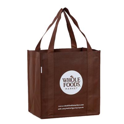 China Handled Eco Friendly Biodegradable Reusable Nonwoven Shopping Tote Bag for sale