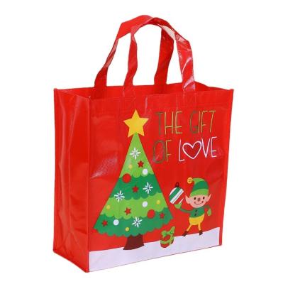 China High Quality Laminated PP Handled Non Woven Fabric Carry Tote Packing Shopping Bag for sale