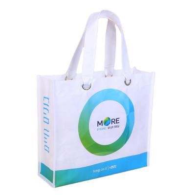 China Cheap Price Handled Printed Eco Friendly Tote Shopping pp Non Woven Bag for sale