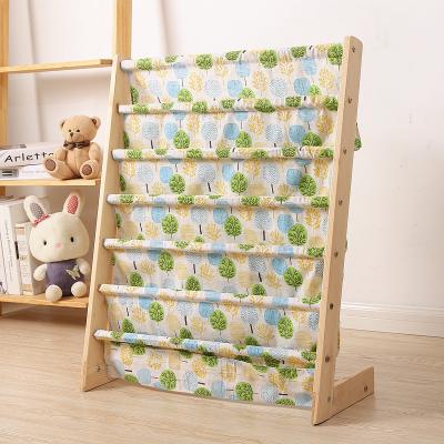 China Foldable Hot Selling Kids Bookshelf Hot Selling Kids Story Rotating Book Stand for sale